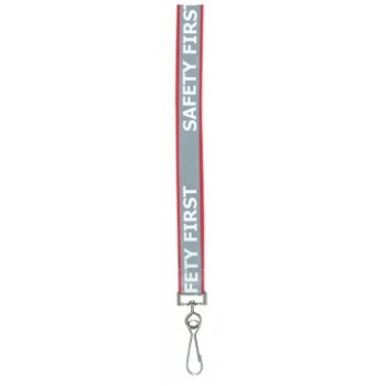 Reflective Break Away Lanyards 5/8" wide SAFETY FIRST - 100 pack